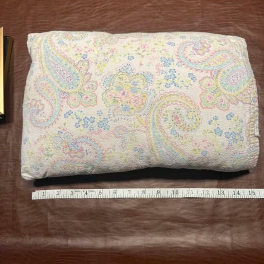 Paisley Print Small Throw Pillow
